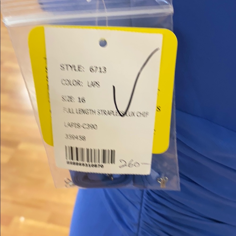 ✔️ blue bridesmaid dress - Picture 7 of 8